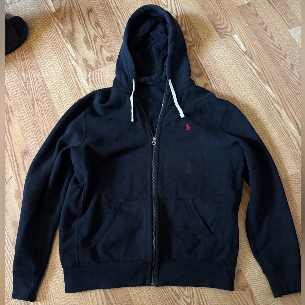 Ralph Lauren Black Hoodie Jacket